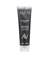 ARAVIA Laboratories Обновляющий скраб для лица с черным углём и экстрактом бамбука BLACK, 100 мл/9