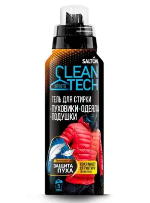 Salton clean tech гель для стирки изделий с наполнит из пуха 250 мл 