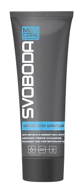SVOBODA MEN CARE крем для бритья в тубе 75 г