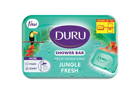 Duru fresh sensations мыло для душа тропический лес 150 гр