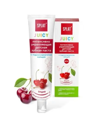 Juicy паста зубная детская Вишня 35мл 