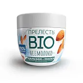 Прелесть био бальзам маска миндальное молочко для поврежденных сухих волос 250 мл