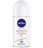 Nivea део шарик женский эффект пудры 50 мл
