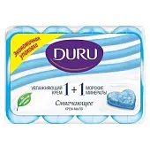 Duru туалетное мыло 1+1 Морские минералы Soft 4шт по 80г