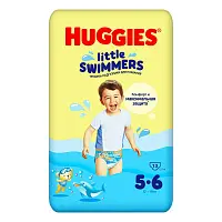 Huggies little swimmers подгузники для плавания 12-18 кг 5-6 размер 13 шт