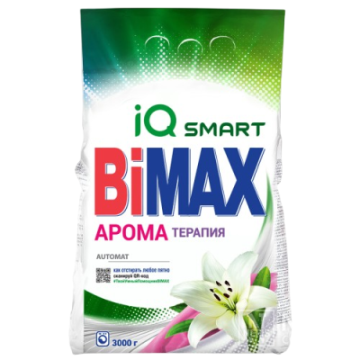 BiMax автомат ароматерапия стиральный порошок 3.0 кг 
