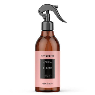 Synergetic парфюмированный освежитель воздуха нейтрализатор запахов cherry вишня 380 мл 