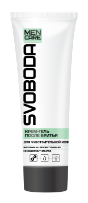 SVOBODA MEN CARE крем гель после бритья для чувствительной кожи 76 мл 
