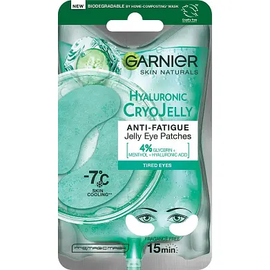 Garnier тканевые патчи эксперт крио гель