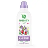 Synergetic бальзам кондиционер для белья нежный ирис и гранат 0,75 л 25 стирок