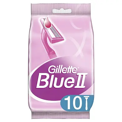 Gillette blue2 бритвы одноразовые для женщин 10 шт
