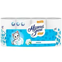 Мягкий Знак туалетная бумага 2 слойная comfort 8 рулонов
