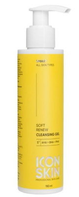 Icon Skin гель для умывания 5% aha+bha+pha soft renew 150 мл 