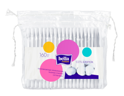 Bella ватные палочки 160 шт 