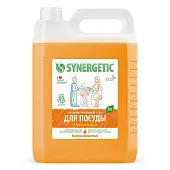 Synergetic гель для мытья посуды сочный апельсин 5 л