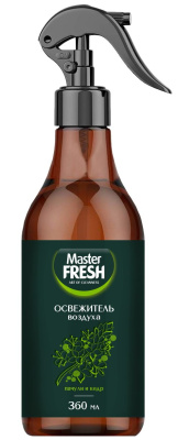 Master FRESH аква освежитель с ароматом пачули и кедр 360 мл 