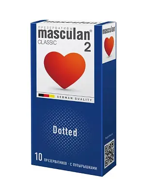 Masculan презервативы с пупырышками 2 10шт