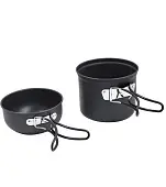 Forester Mobile котелок 1 л с крышкой миской 0,5 л из анадированного алюминия