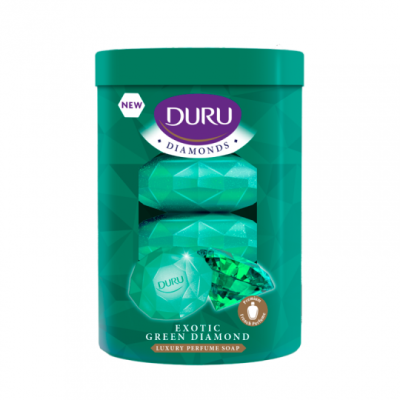 Duru Diamonds туалетное мыло изумруд 90 г*4*16 