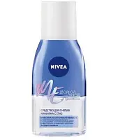 Nivea средство для снятия макияжа с глаз двойной эффект 125 мл