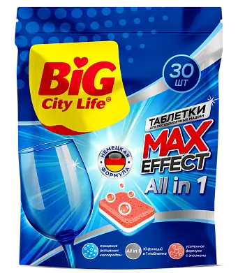 BIG City таблетки для пмм ultra 1 30 шт