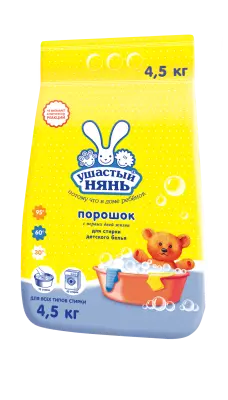 Ушастый Нянь стиральный порошок детский 4,5 кг 