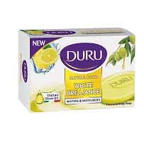 Duru natural olive brilliance white туалетное мыло 140 г
