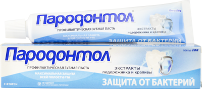 Пародонтол зубная паста антибактериальная защита 63 г 