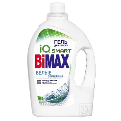 BiMax белые вершины гель для стирки 2600 г