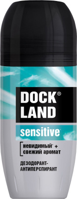 Dockland for men дезодорант ролик sensitive 50 мл 