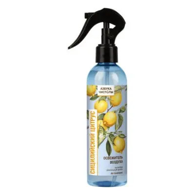 АЗБУКА ЧИСТОТЫ Освежитель воздуха «Сицилийский цитрус», 230 мл 