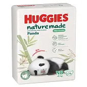Huggies naturemade подгузники 1NB 0-5 кг 76 шт