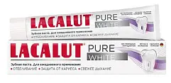 Лакалют зубная паста pure white зубная паста 75мл