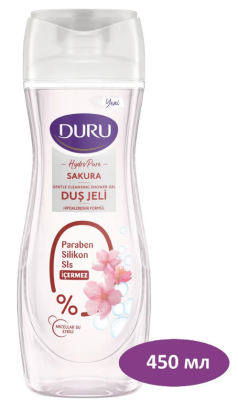 Duru hyd pur гель для душа лепестки сакуры 450мл 