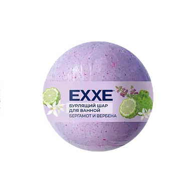 Exxe бурлящий шар для ванной вербена и бергамот 120 г
