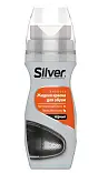 Silver жидкая крем краска для обуви чёрная 75 мл