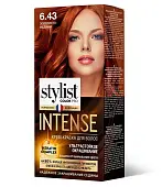 Stylist Color Pro крем краска ультрастойкая тон 6.43 золотисто медный