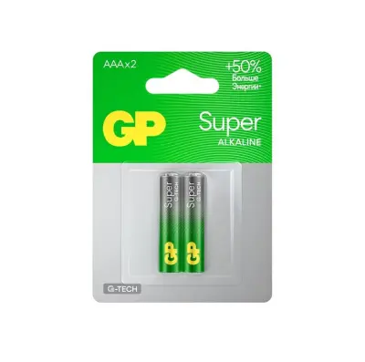 GP батарейки super АА 2 шт 