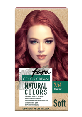 КЛ краска для волос fara natural colors soft 328 гранат 