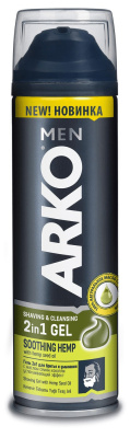 ARKO Гель 2в1 для бритья и умывания 200мл 