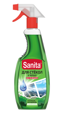 Sanita спрей чистящее средство для стёкол 500 мл 