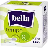 BELLA Тампоны женские гигиен. без аппликатора comfort марки ' bella' Super по 8 шт