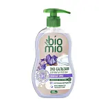 BioMio бальзам для мытья взрослой и детской посуды с экстрактом хлопка и ионами серебра лаванда и ирис  450 мл