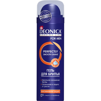 Deonica for men гель для бритья максимальная защита  200 мл 