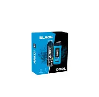 Arko подарочный набор гель для душа cool 260 мл и пена для бритья black 200 мл