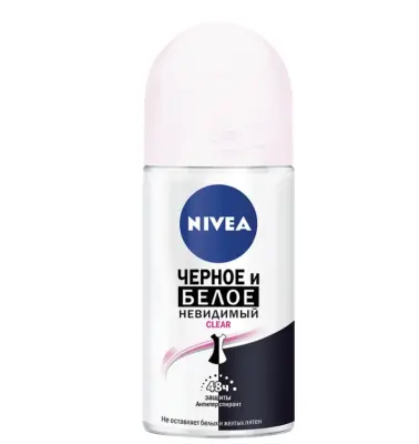 NIVEA део шарик женский невидимая защита для черного и белого 50 мл 