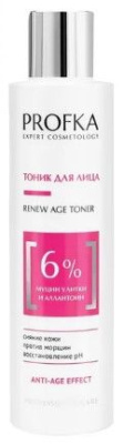 PROFKA тоник для лица renew age toner с муцином улитки и аллантоином 200 мл 