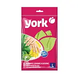 York перчатки резиновые алоэ l