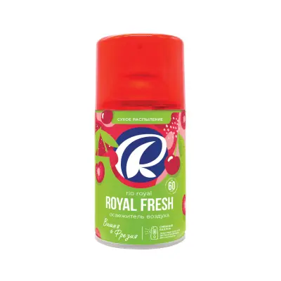 Rio Fresh освежитель воздуха вишня и фрезия баллон для диспенсера 250 мл 