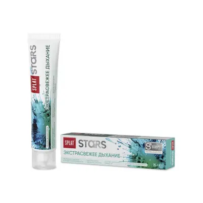 Splat stars зубная паста экстрасвежее дыхание 75 г 